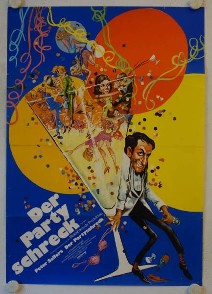 The Party original release german movie poster